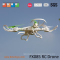 Nuevo quad copter 2.4G 4 canales giroscopio de 6 ejes 3D volando cielo rey controlador de robot mini heli